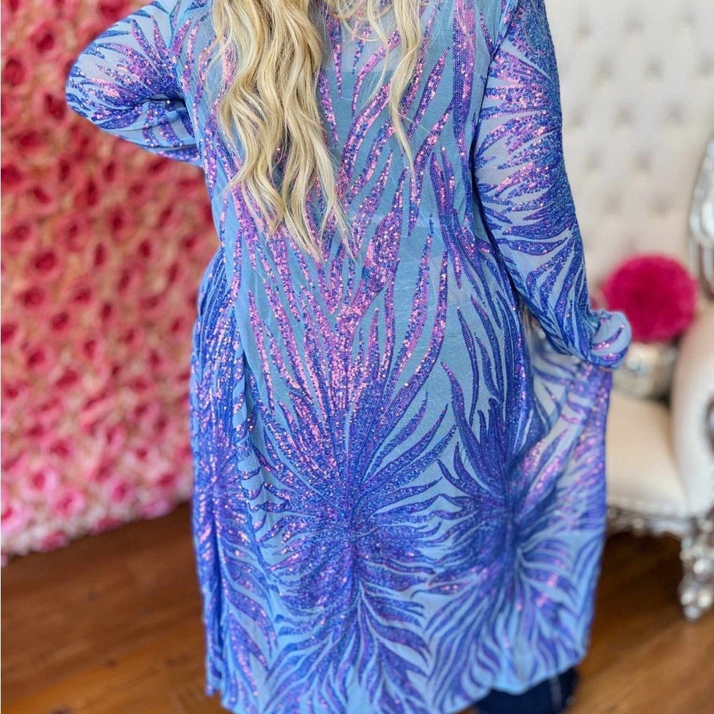 The Royal Sequin Duster - Unicorn